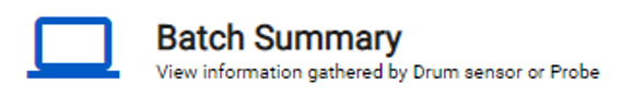 Batch Summary Report