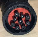 Female Deutsch 9-pin connection