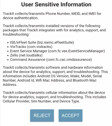 What's New | TrackIt Android