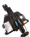 Mount attached to dock with bracket in between