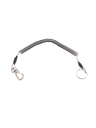 Lanyard for connecting the radio cradle and radio