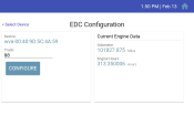 Current Engine Data card