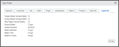 Picture of View Ticket window, Load Info tab.