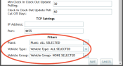 Editing interface filters