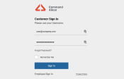 TrackIt login page rebranded