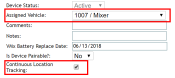 Continuous Location Tracking requirements