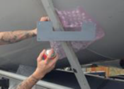 Protecting with spray paint