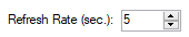 Refresh Rate option