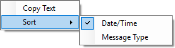 Sort option