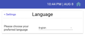 Android Preferred Language Setting image