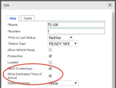 Show Estimated Time of Arrival option