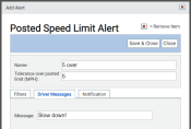 Add Alert dialog window
