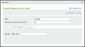 Add Alert dialog window